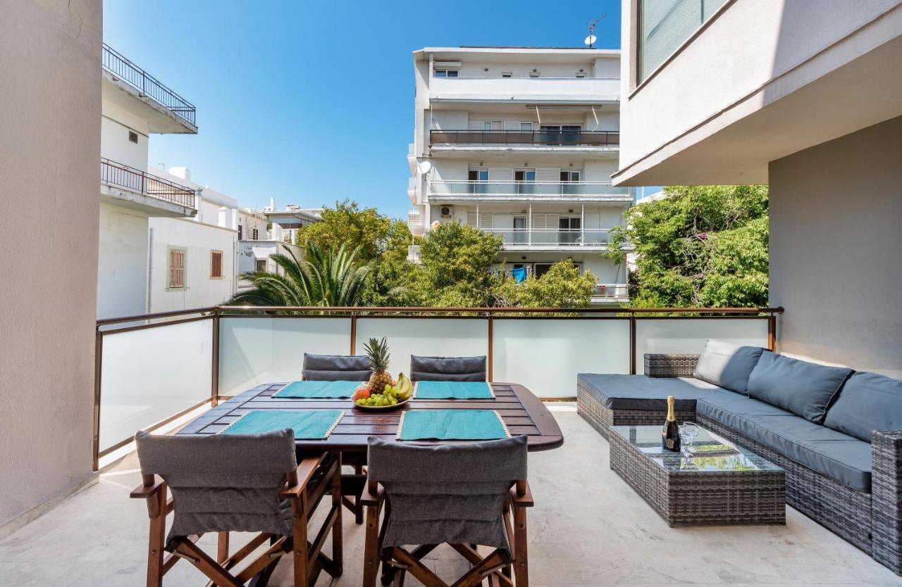 Flower Veranda 1St Floor App Rhodes City Exterior photo